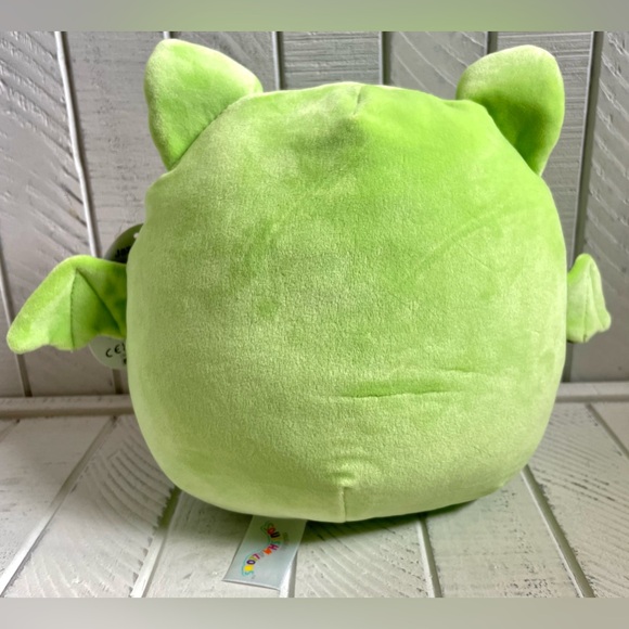 Squishmallow Halloween Leap The Bright Green Bat 8” Plush Toy Collectible NWT - Picture 4 of 6
